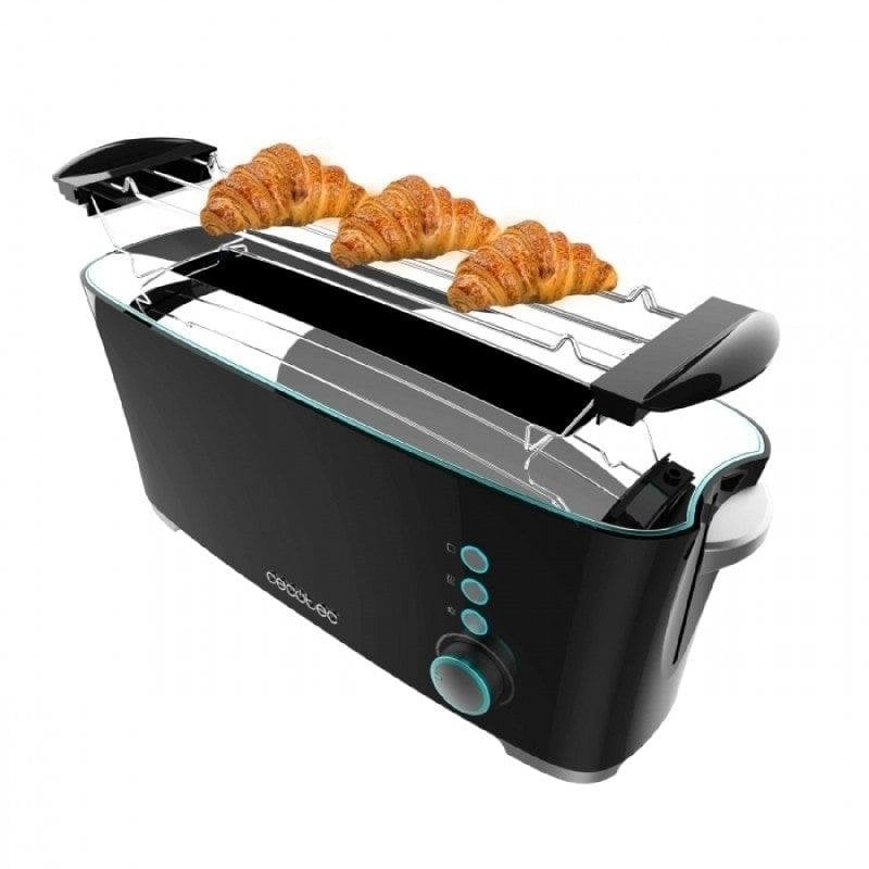 Toaster Cecotec Toast&Taste Extra B 1000W Schwarz 2 Scheiben XL Schacht