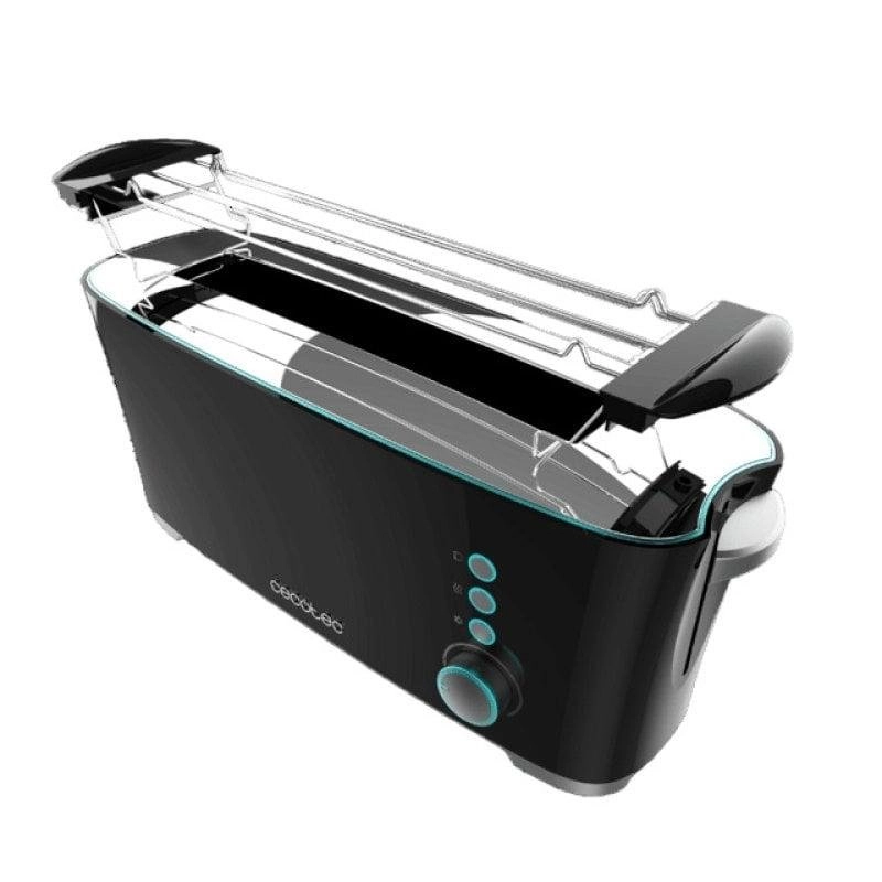 Toaster Cecotec Toast&Taste Extra B 1000W Schwarz 2 Scheiben XL Schacht