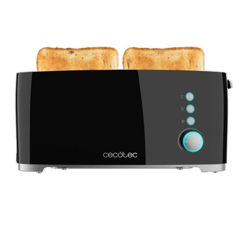 Toaster Cecotec Toast&Taste Extra B 1000W Schwarz 2 Scheiben XL Schacht