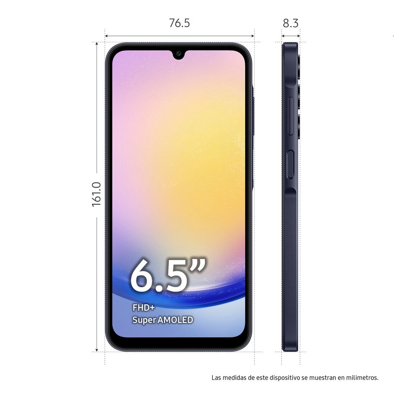 Samsung Galaxy A25 5G 256 GB Dunkelblau + Ladegerät