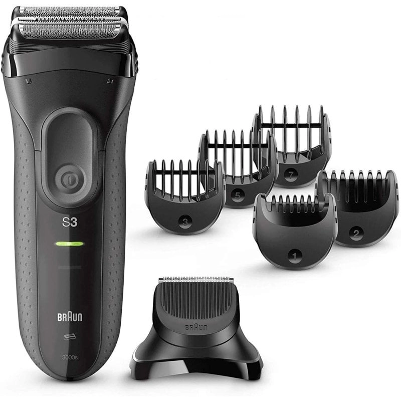 Braun Series 3 Proskin Shave&Style 3000BT Kabelloser Rasierer mit Bartschneider