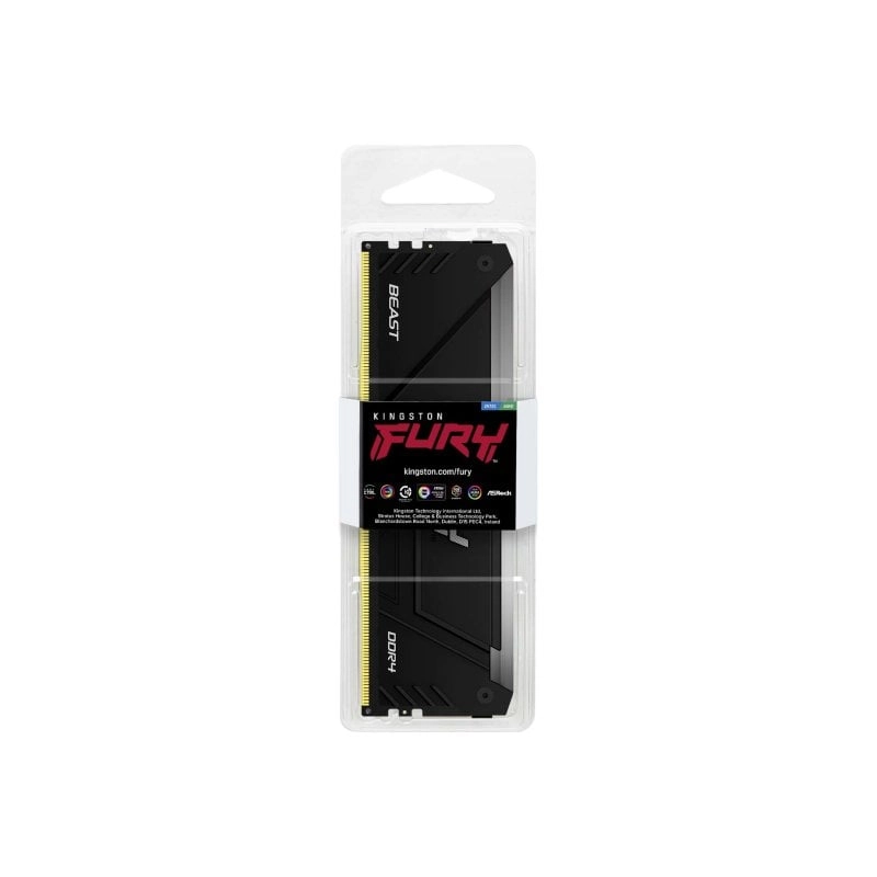 Kingston Technology FURY Beast RGB Speichermodul 1 x 16 GB 1600 MHz (KF432C16BB2A/16)