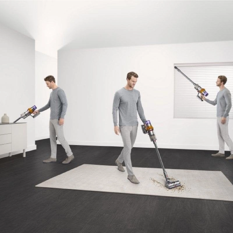 Akku Staubsauger Dyson V15 Detect Absolute 660W 60 Minuten Anti-Tangle Laser-LED 0,76L