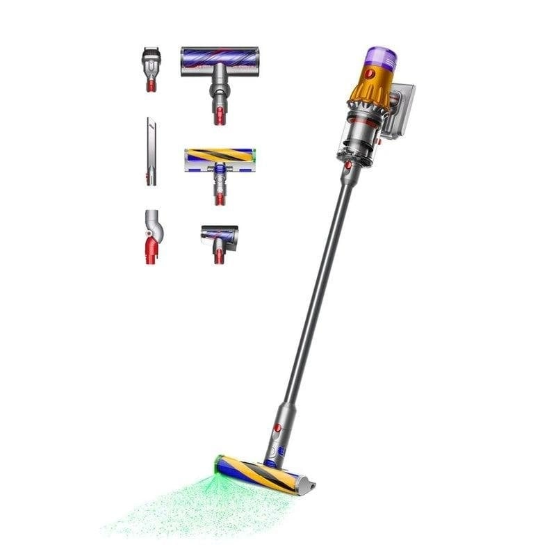Akku Staubsauger Dyson V12 Detect Slim Absolute 545W 60 Minuten Motorbar-Bürste Anti-Verhedderung 0,35L