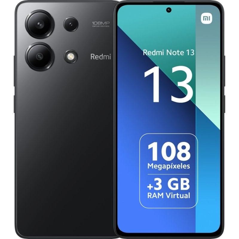 Xiaomi Redmi Note 13 6/128GB Schwarz ohne Vertrag