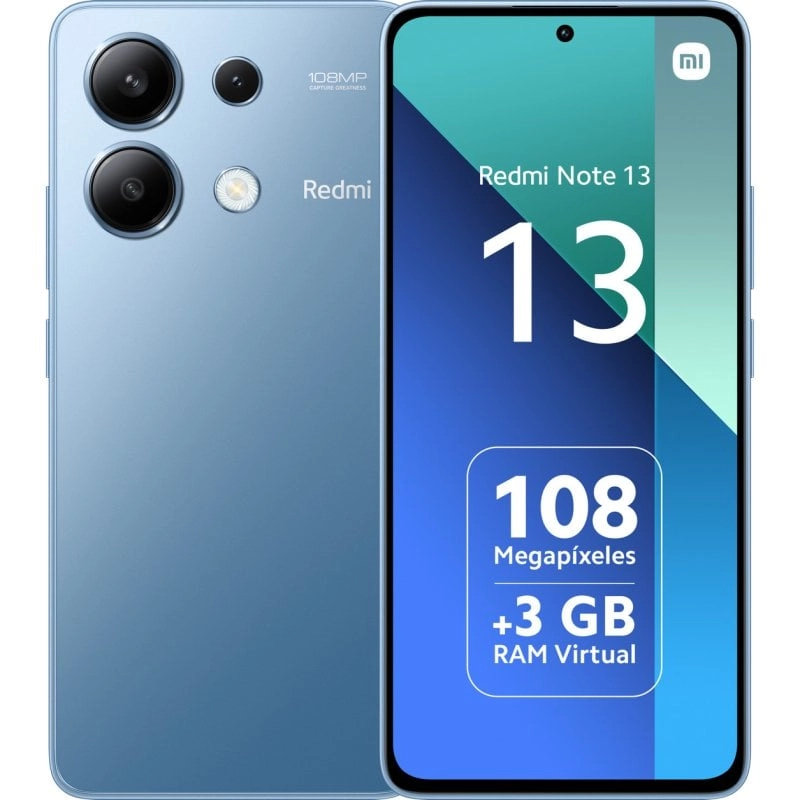 Xiaomi Redmi Note 13 16,9 cm (6.67") Hybride Dual-SIM Android 13 4G USB Typ-C 6 GB 128 GB 5000 mAh Blau