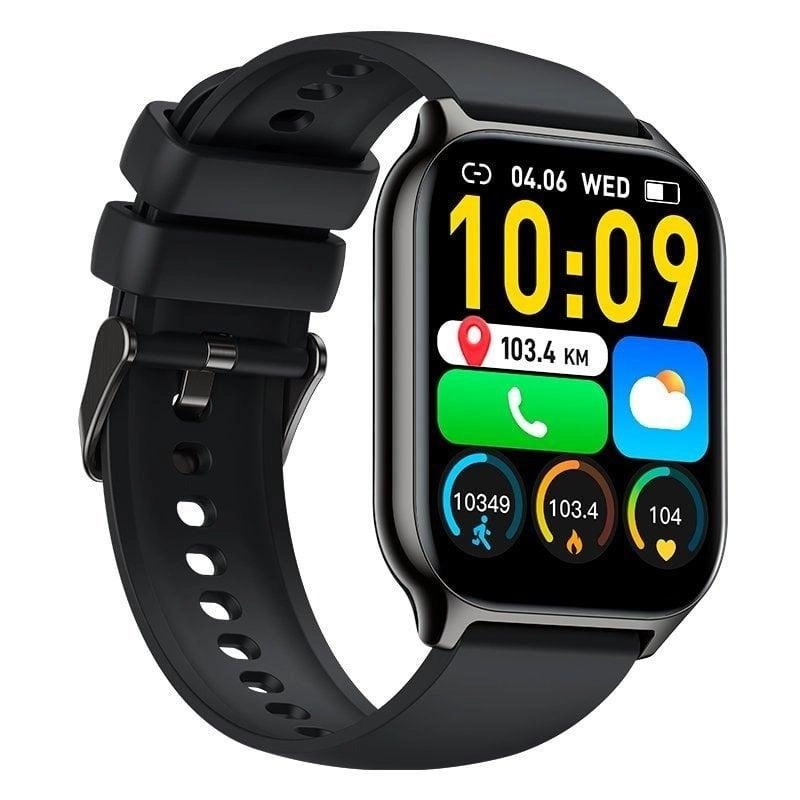 Cool Nova Bluetooth 45mm Touch-Display Schwarz IP67 Blutdruck SpO2 Herzfrequenzmonitor