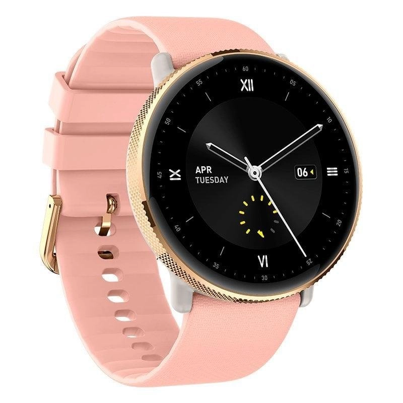 Cool Forever Smartwatch Amoled-Bildschirm Rosa Silikon