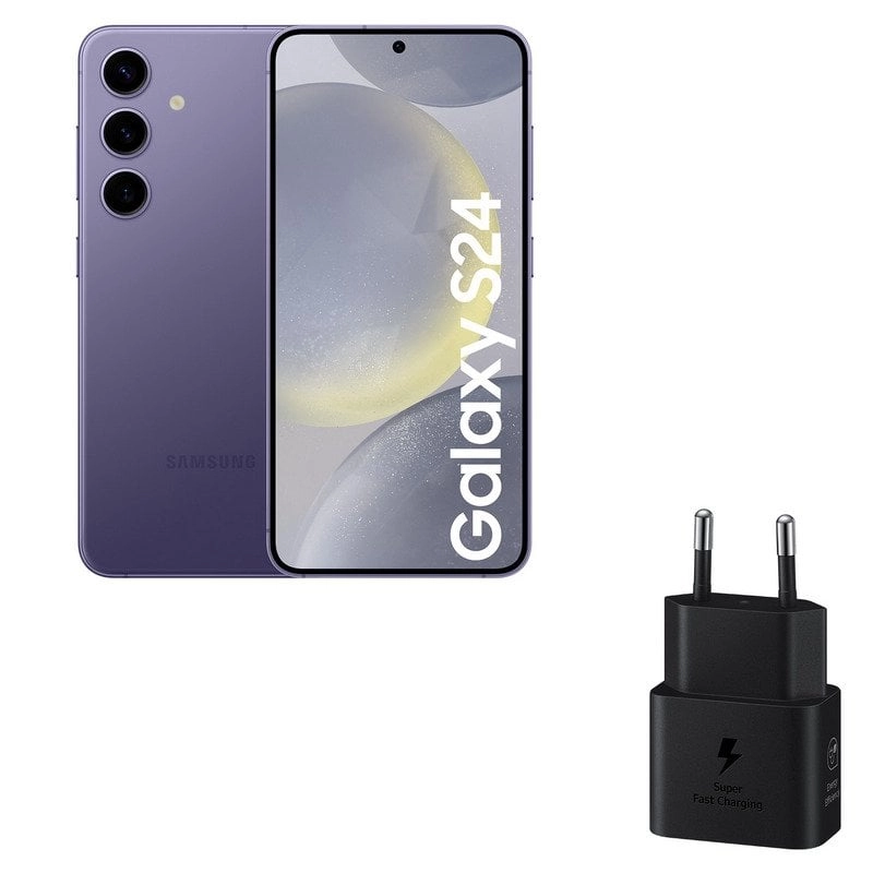 Samsung Galaxy S24 8/256 GB Kobaltviolett entsperrt + Ladegerät