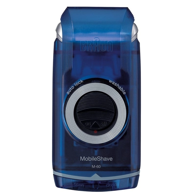 Braun PocketGo M60b Folienschaber Schwarz, Blau