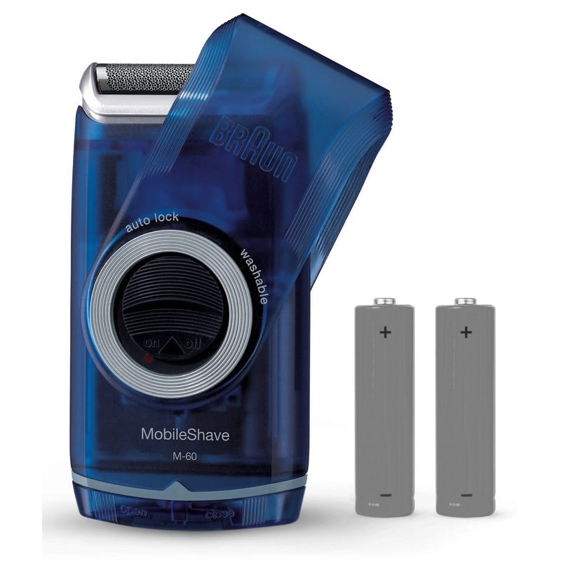 Braun PocketGo M60b Folienschaber Schwarz, Blau