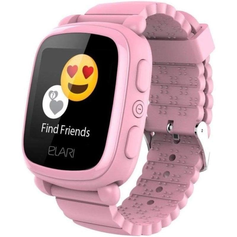 Elari Kidphone 2 Bluetooth GPS 50mm TFT Pink Kindersmartwatch SOS-Taste Mikrofon 450mAh