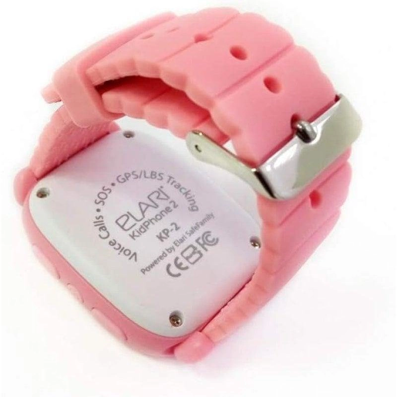 Elari Kidphone 2 Bluetooth GPS 50mm TFT Pink Kindersmartwatch SOS-Taste Mikrofon 450mAh