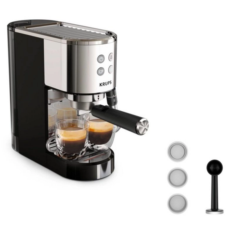 Krups Virtuoso XP444C10 Kaffeemaschine Halbautomatisch Espressomaschine 1 l