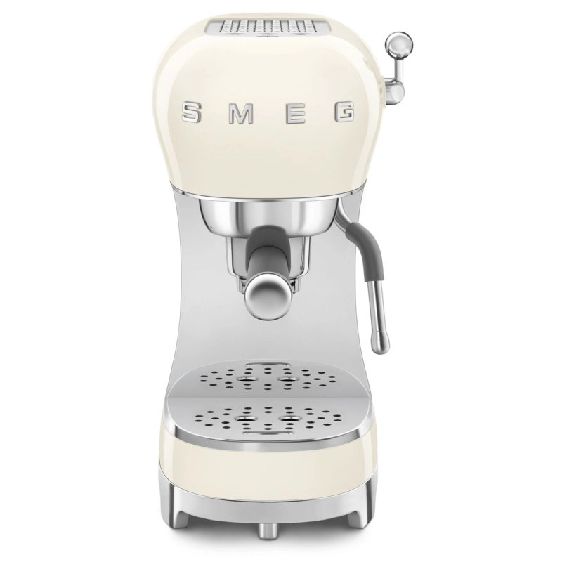 Smeg ECF02CREU Espressomaschine, 15 Riegel, cremefarben