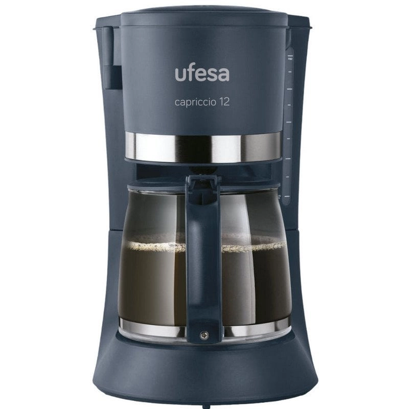 Ufesa Capriccio CG7124 Filterkaffeemaschine für 12 Tassen, Schwarz