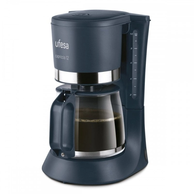 Ufesa Capriccio CG7124 Filterkaffeemaschine für 12 Tassen, Schwarz