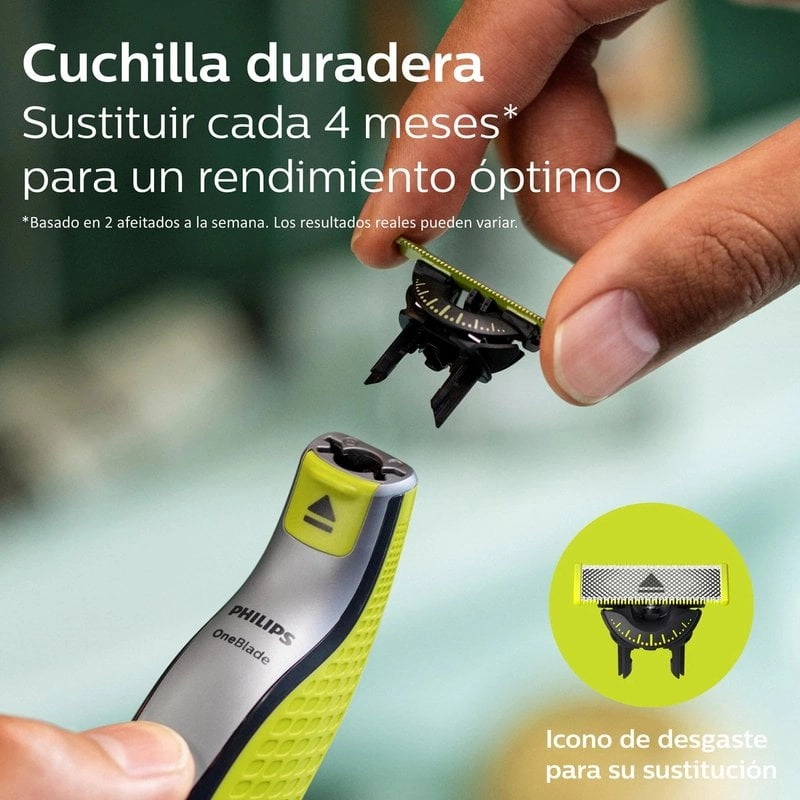 Rasierklinge Philips QP430/50 OneBlade 360 Ersatzklingen 3 Stück Flex-Technologie