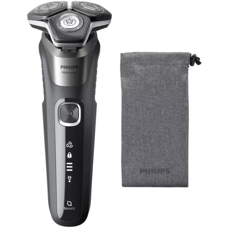 Philips SHAVER Series 5000 S5887/10 Herrenrasierapparat Rotationstrasierer Trimmer Grau