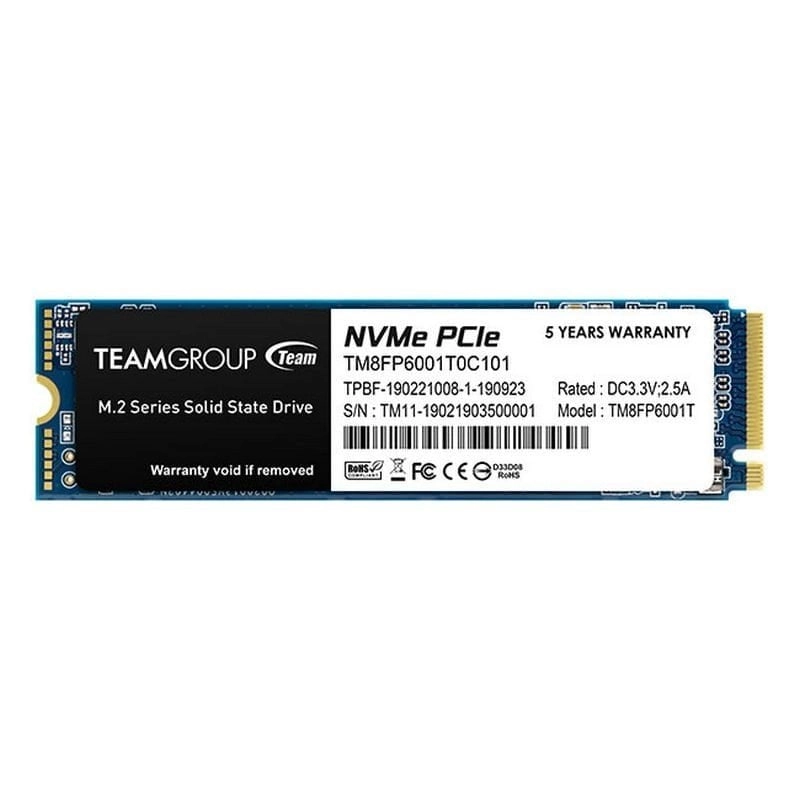 Team Group MP33 SSD 2 TB M.2 NVMe PCIe 3.0 x4