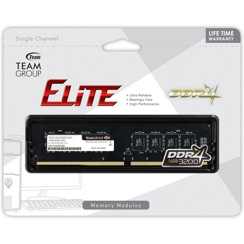 Team Group Elite DDR4 3200 MHz 16 GB CL22
