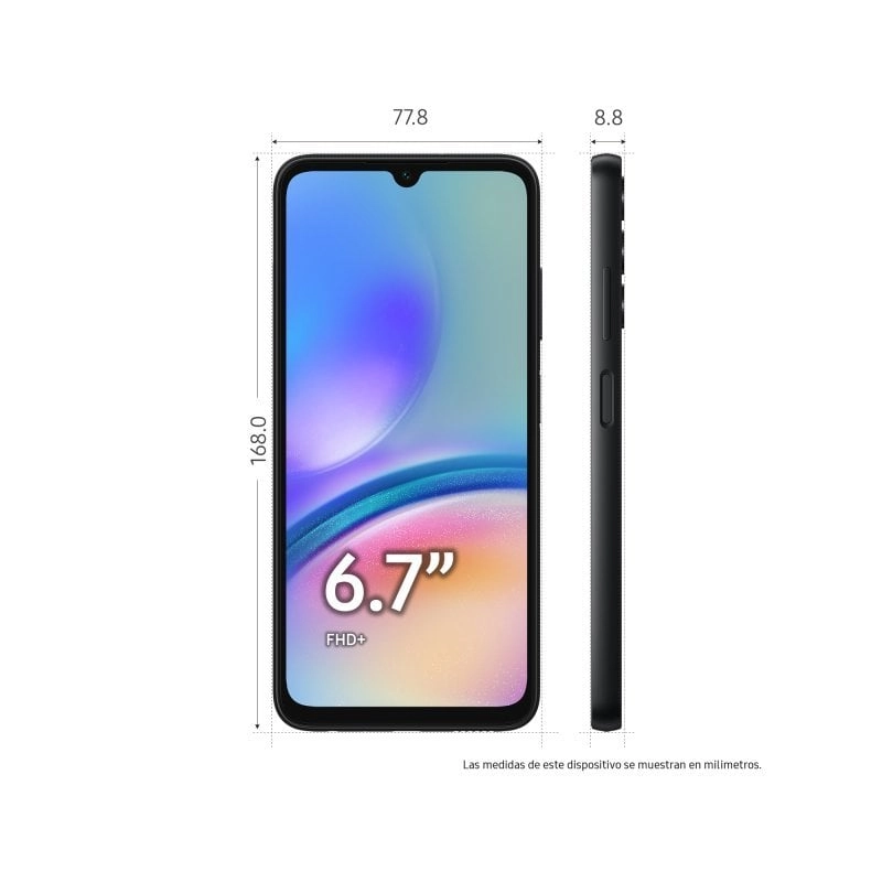 Samsung Galaxy SM-A057G 17 cm (6.7") Dual-SIM Android 13 4G USB Typ-C 4 GB 128 GB 5000 mAh Schwarz