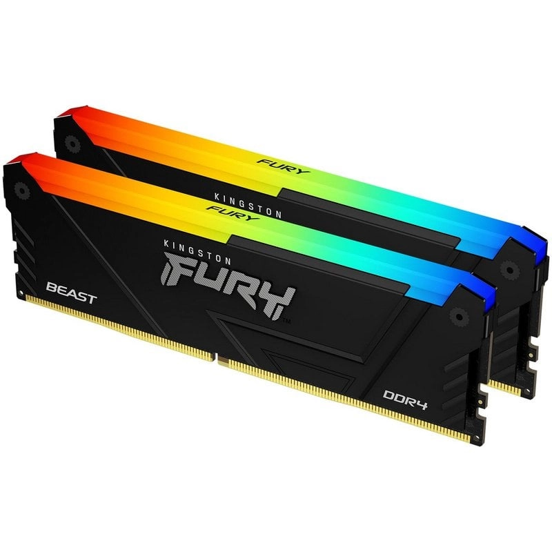 Kingston Technology FURY Beast RGB Speichermodul 2 x 16 GB (KF432C16BB2AK2/32)
