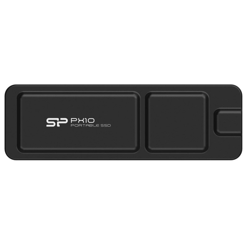 Silicon Power PX10 1 TB tragbare externe PCIe-SSD USB-C Schwarz