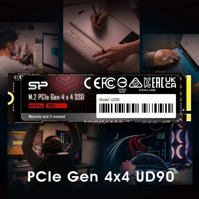 Silicon Power UD90 2TB SSD PCIe Gen4 3D NAND NVMe
