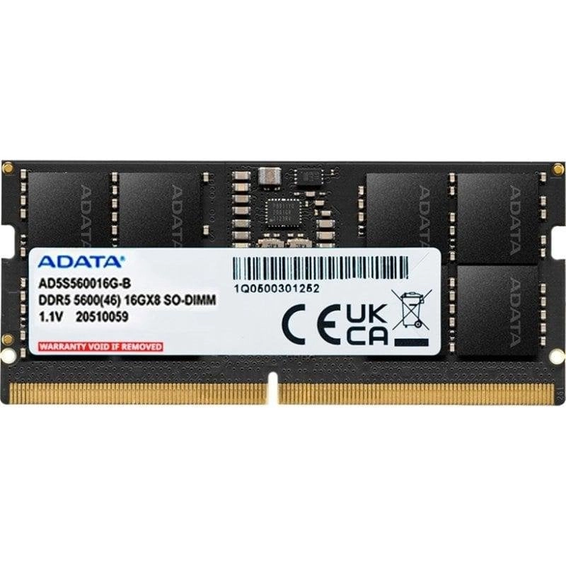 Arbeitsspeicher RAM Adata AD5S560016G-S 16GB 1x16GB DDR5 5600MHz CL46 SO-DIMM ECC