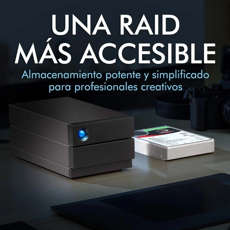 LaCie 2big RAID 8TB Disk-Array Desktop Schwarz