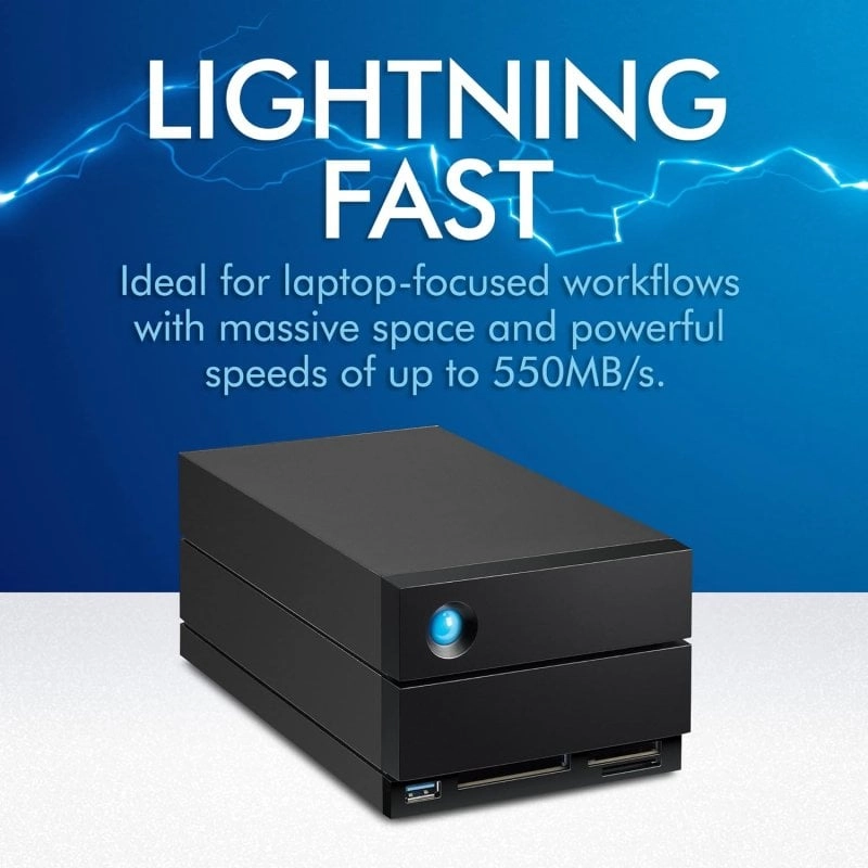 LaCie 2BIG DOCK 28 TB Thunderbolt 4/USB-C
