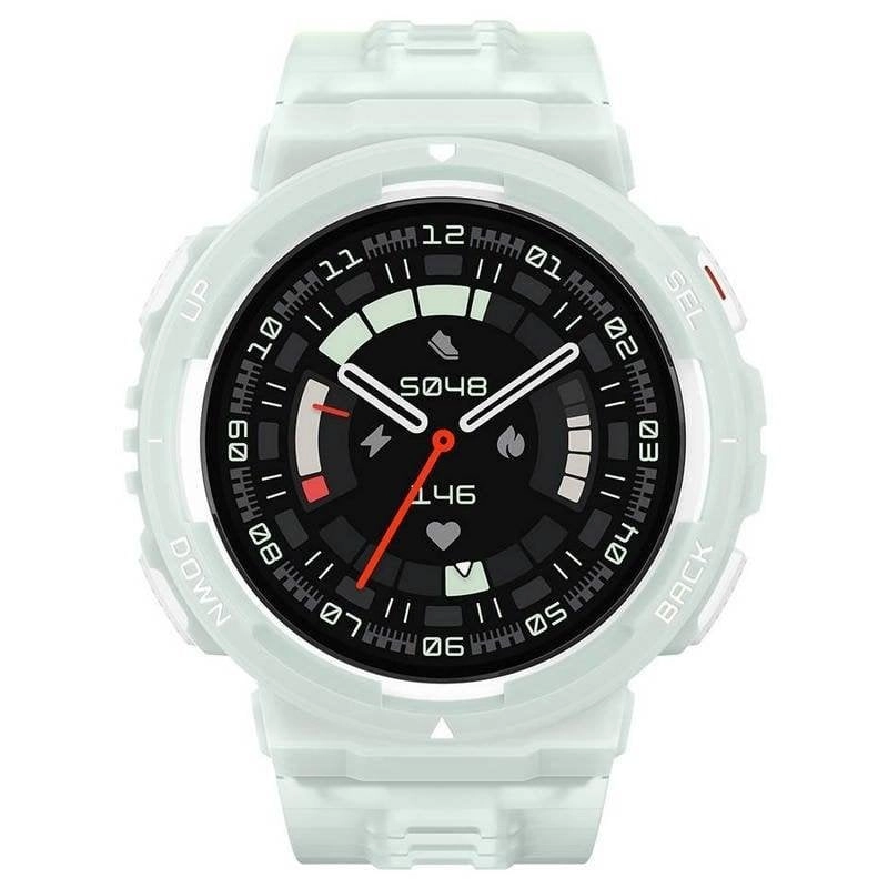 Amazfit Active Edge Bluetooth GPS 46mm TFT Mint SpO2 Herzfrequenz Schlafanalyse 10ATM