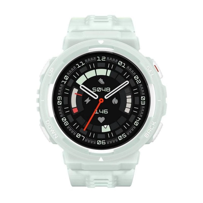 Amazfit Active Edge Bluetooth GPS 46mm TFT Mint SpO2 Herzfrequenz Schlafanalyse 10ATM