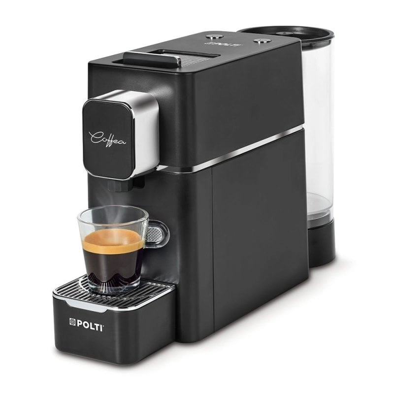 Polti Coffea S15B Kaffeemaschinenkapseln E.S.E. Schwarz + Probierset 54 Kapseln