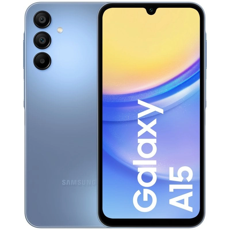Samsung Galaxy SM-A155F 16,5 cm (6.5") Hybride Dual-SIM Android 14 4G USB Typ-C 4 GB 128 GB 5000 mAh Blau
