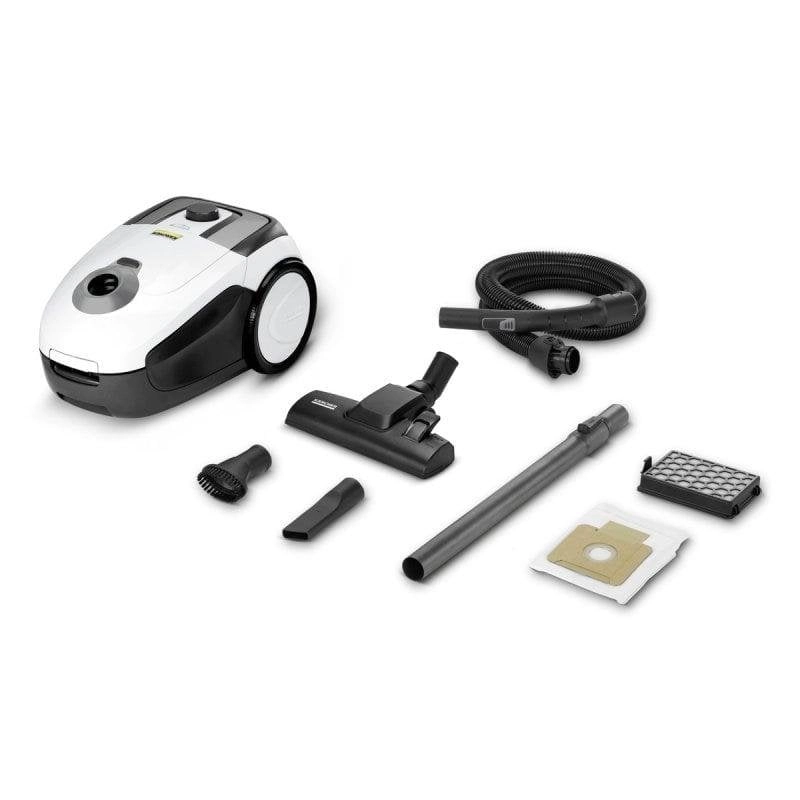 Staubsauger mit Beutel Karcher VC 2 700W HEPA 13 2,8L Zubehör Allergiker