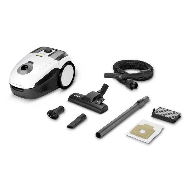 Staubsauger mit Beutel Karcher VC 2 700W HEPA 13 2,8L Zubehör Allergiker