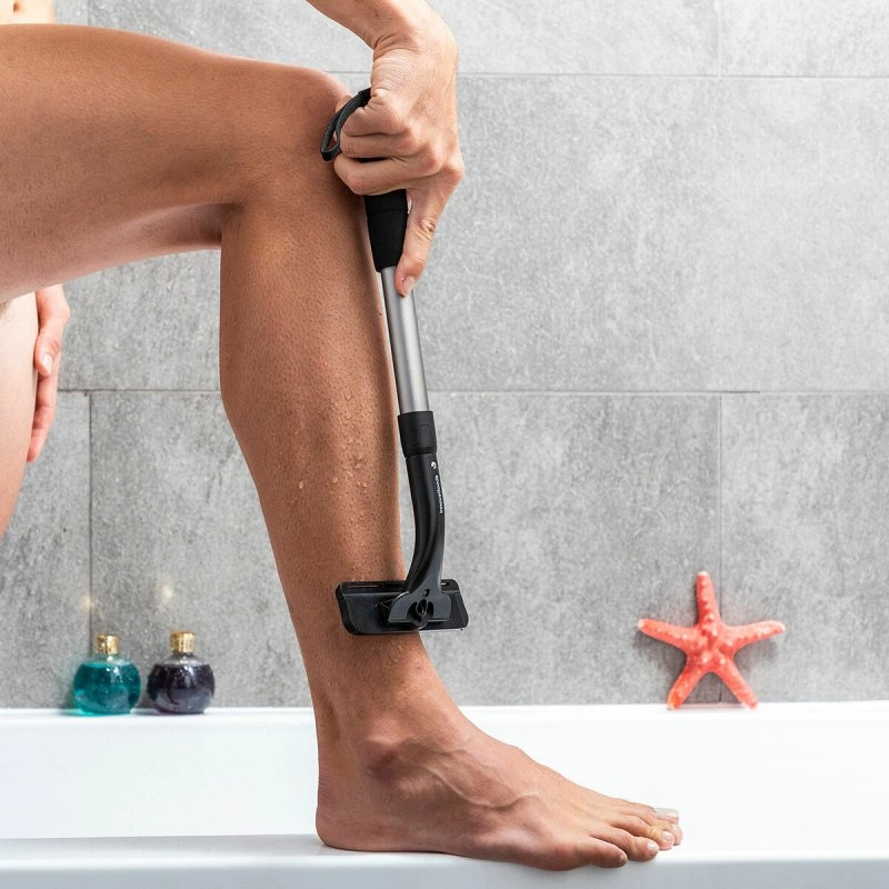 InnovaGoods Extaver Rücken- und Körperrasierer mit ausziehbarem Griff