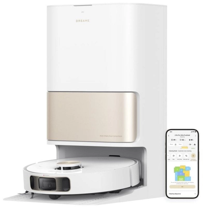 Dreame L10s Pro Ultra Heat 3,2 l Staubbeutel Weiß