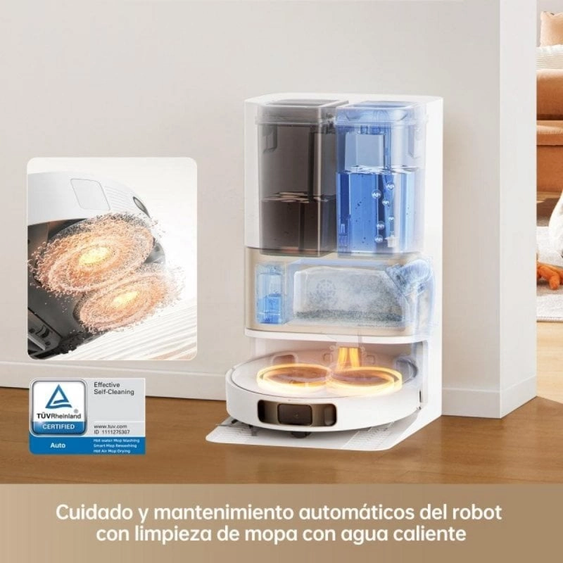 Dreame L10s Pro Ultra Heat 3,2 l Staubbeutel Weiß