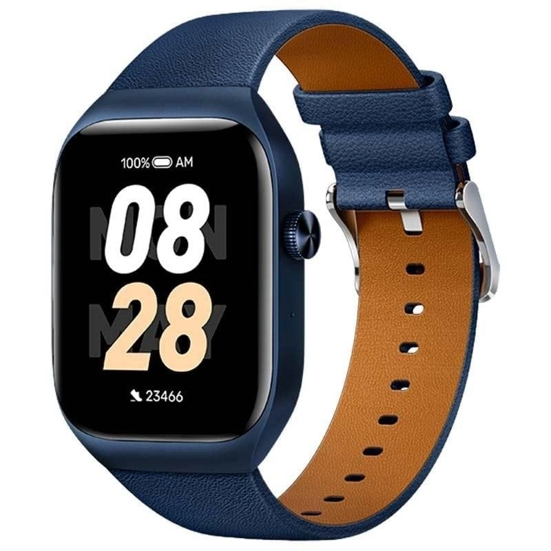 Mibro Watch T2 Light GPS 22mm AMOLED Blau Lange Akkulaufzeit Aluminiumgehäuse