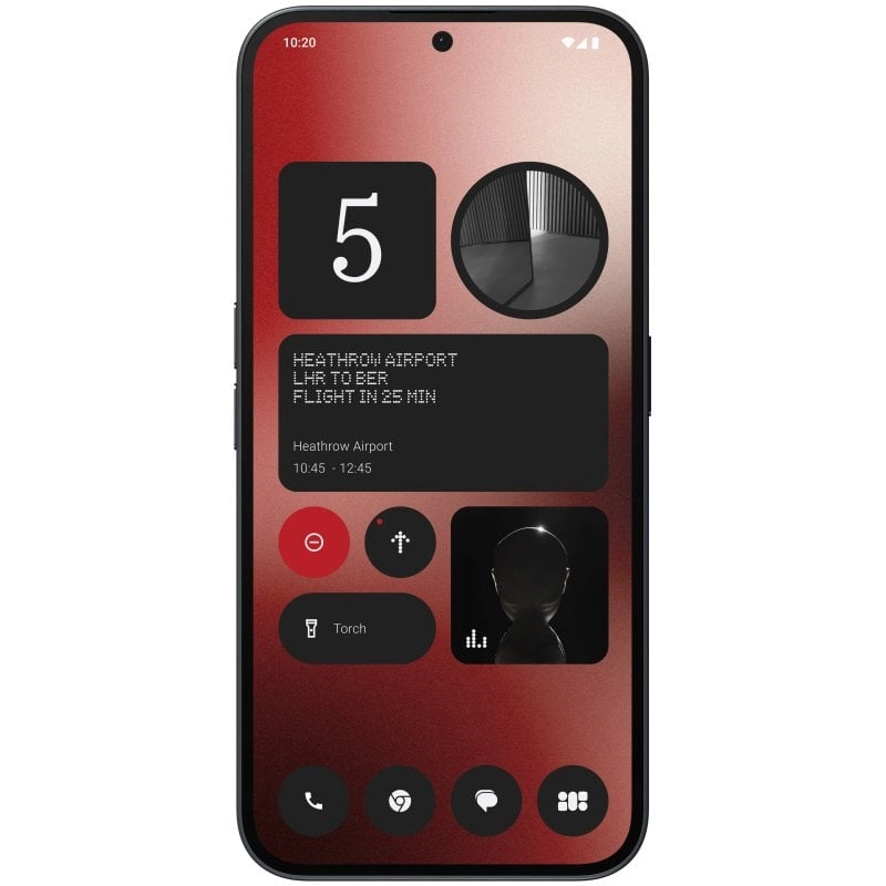 Nothing Phone 2a 5G 12/256 GB Schwarz