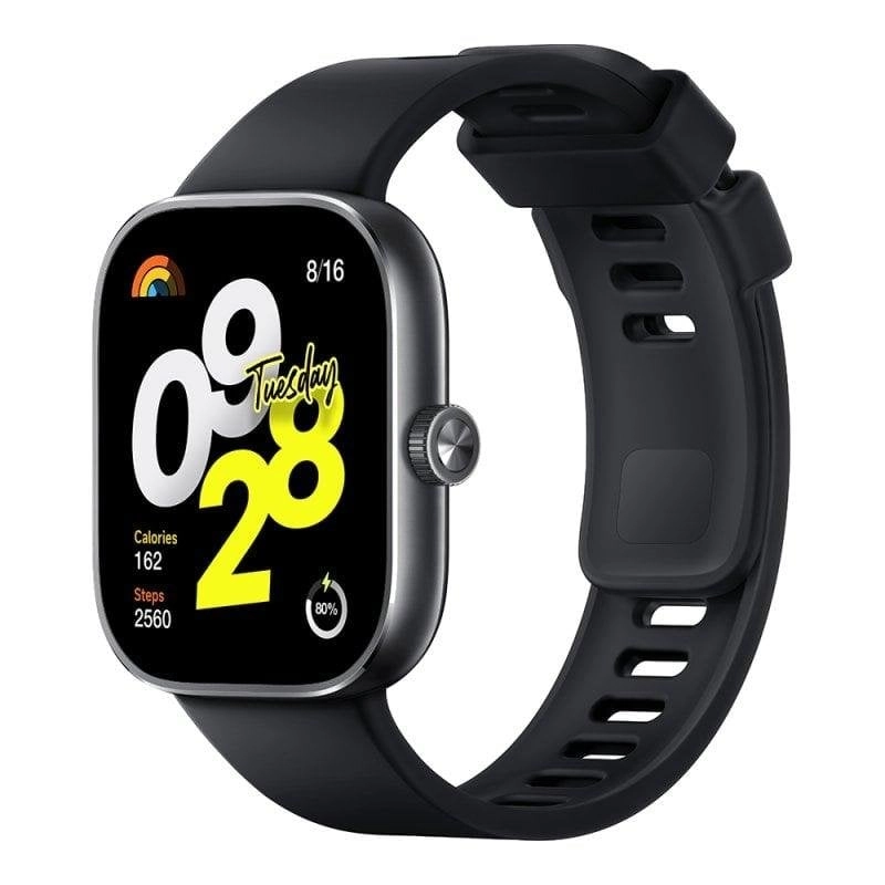Xiaomi Redmi Watch 4 Bluetooth GPS 47,5mm AMOLED Schwarz 20 Tage 5ATM SpO2 Herzfrequenz