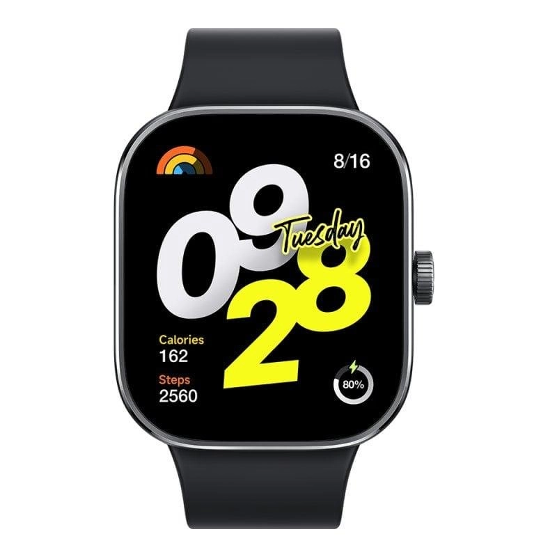 Xiaomi Redmi Watch 4 Bluetooth GPS 47,5mm AMOLED Schwarz 20 Tage 5ATM SpO2 Herzfrequenz