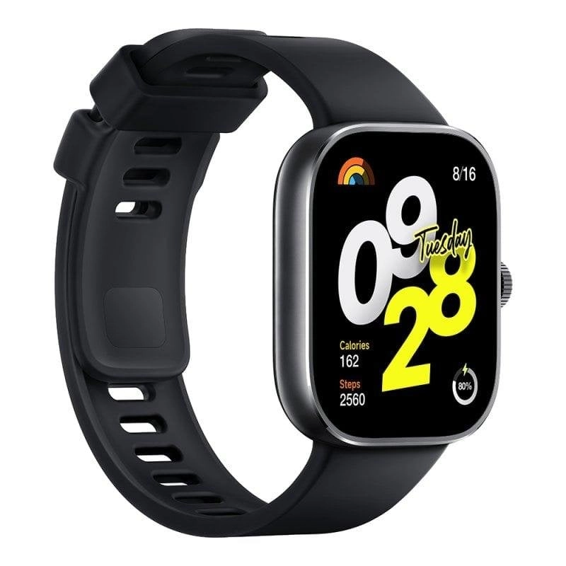 Xiaomi Redmi Watch 4 Bluetooth GPS 47,5mm AMOLED Schwarz 20 Tage 5ATM SpO2 Herzfrequenz