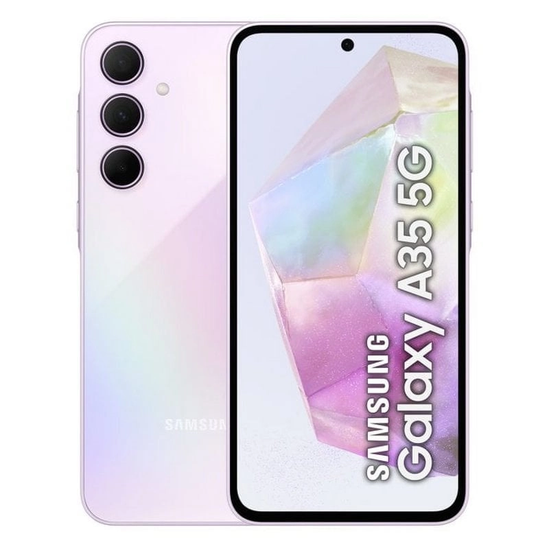 Samsung Galaxy A35 5G 16,8 cm (6.6") Hybride Dual-SIM Android 14 USB Typ-C 6 GB 128 GB 5000 mAh Lila