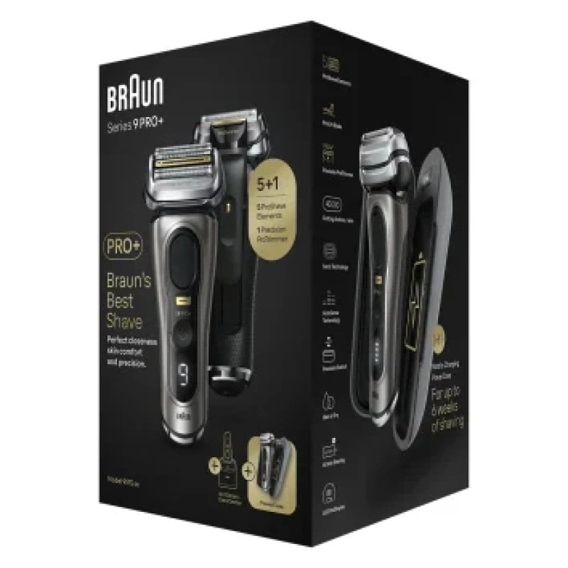 Braun Series 9 Pro+ 9575CC Nass- und Trockenfolienrasierer und -trimmer