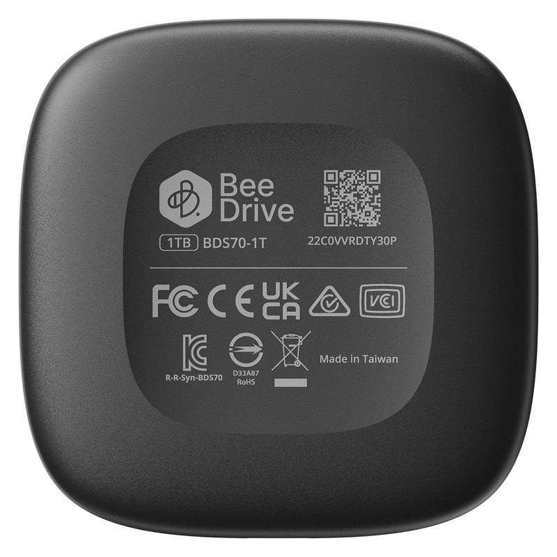 Synology BeeDrive Tragbare externe SSD 1 TB USB-C 3.2 Gen2