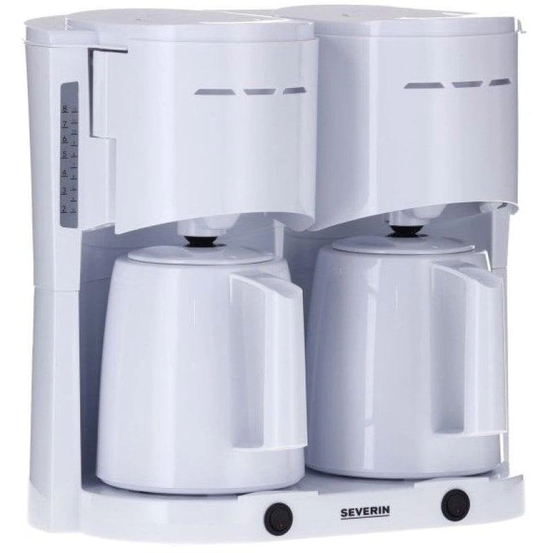 Filterkaffeemaschine Severin KA 9314 Duo 1L 16 Tassen mit 2 Thermokannen